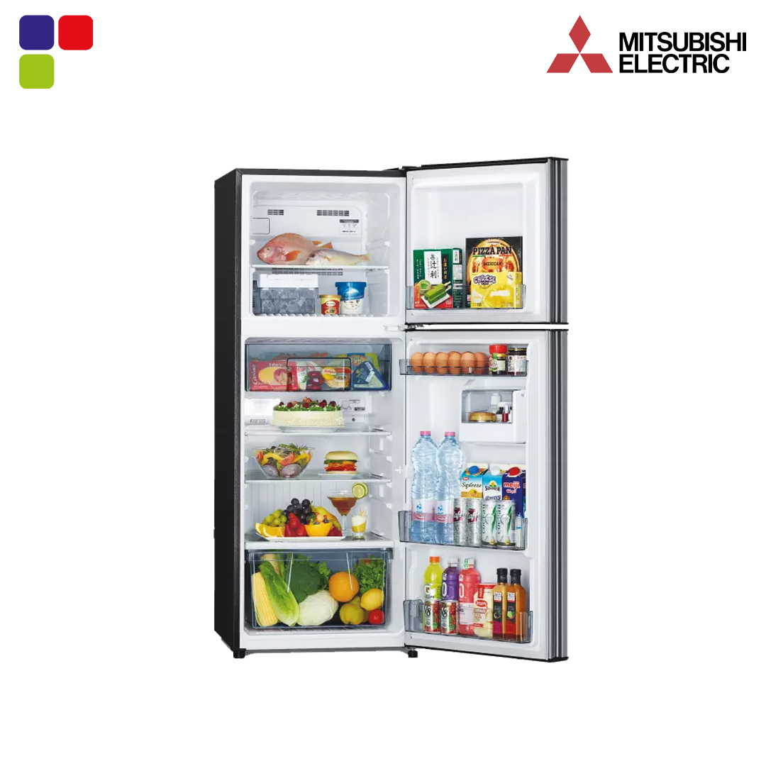MITSUBISHI FRIDGE 2DOOR INVERTER 243L [MRFC29EPBR] Kemudi Timur
