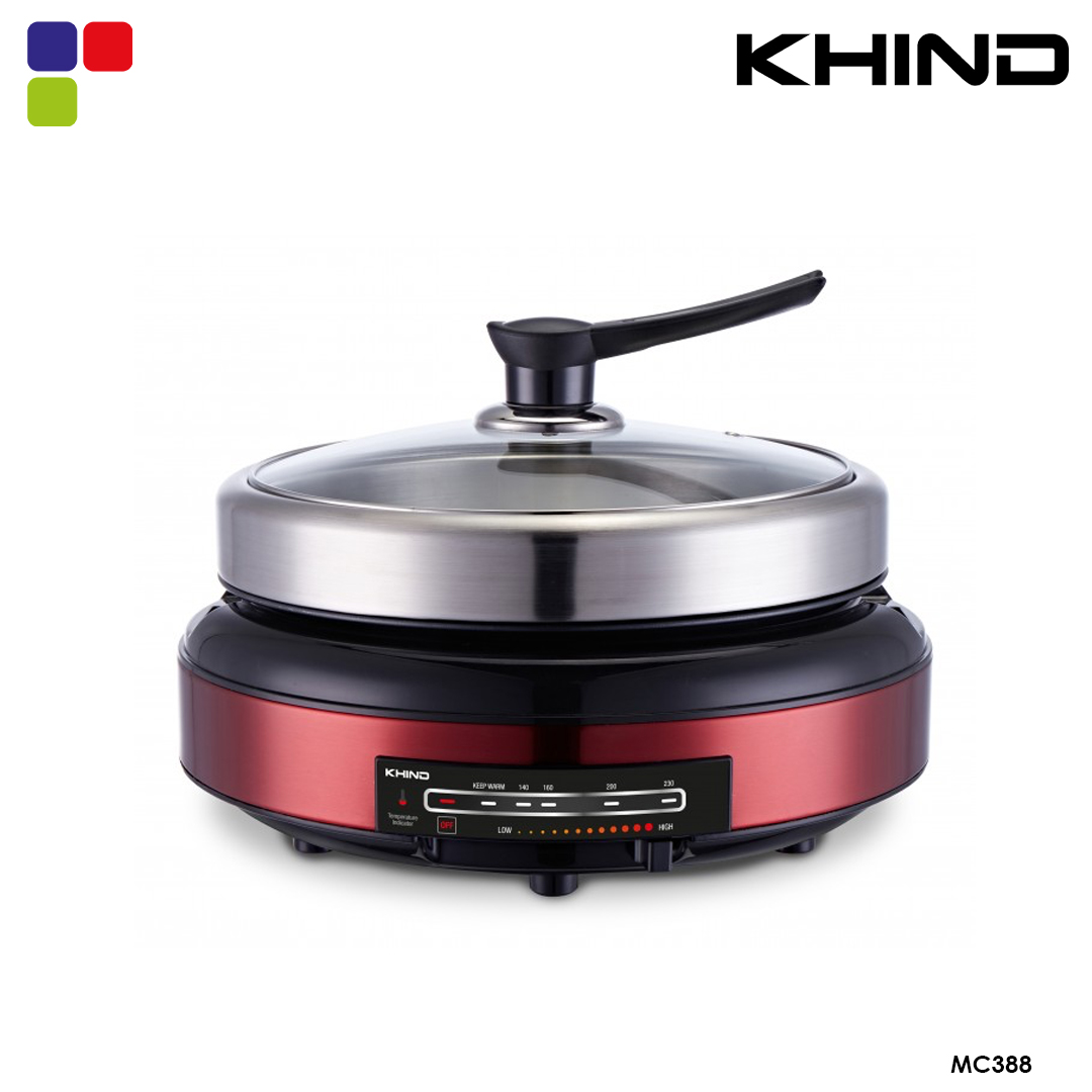 KHIND ELECTRIC MULTI COOKER 8 IN 1 [MC388] Kemudi Timur