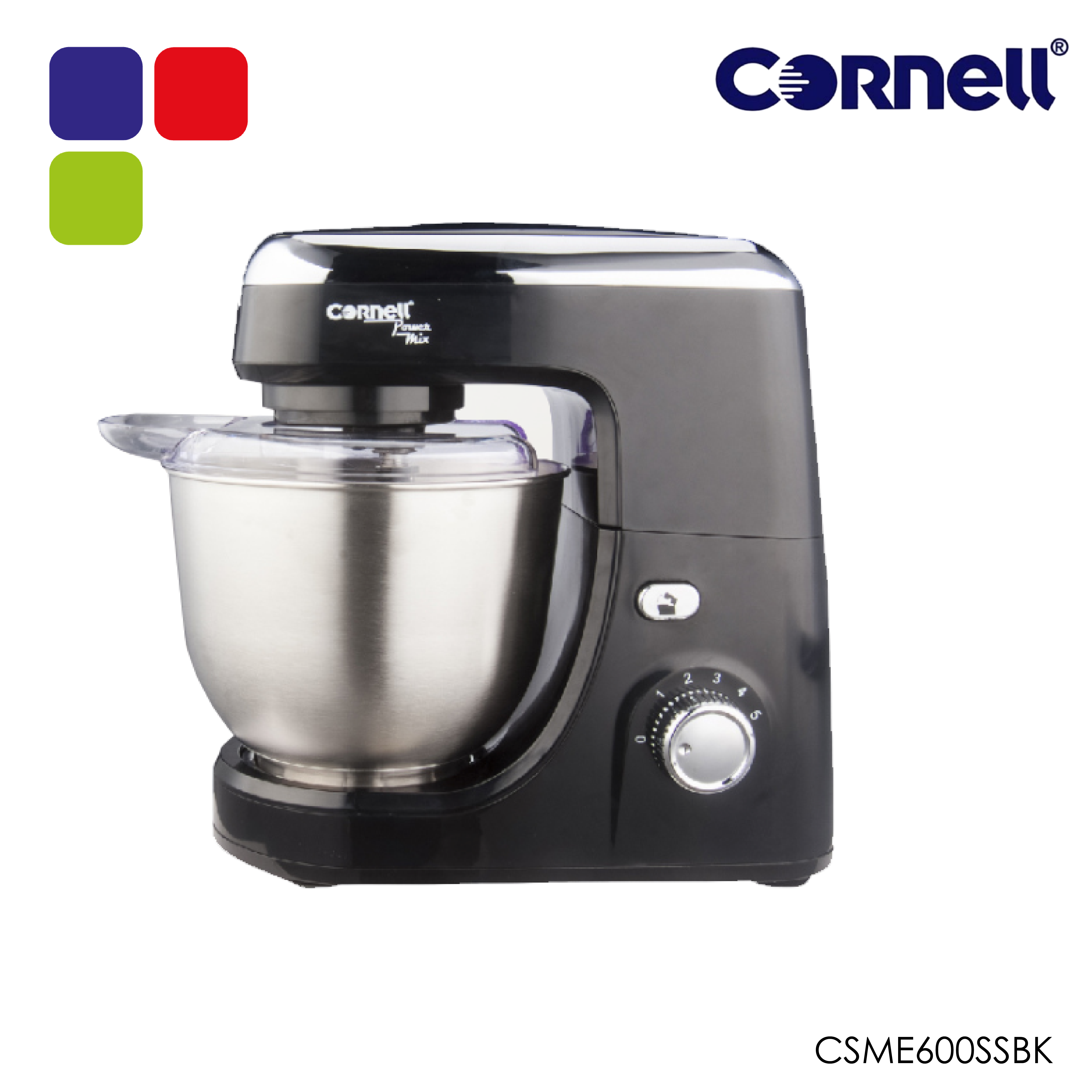 CORNELL STAND MIXER 4.2L [CSME600SSBK] Kemudi Timur