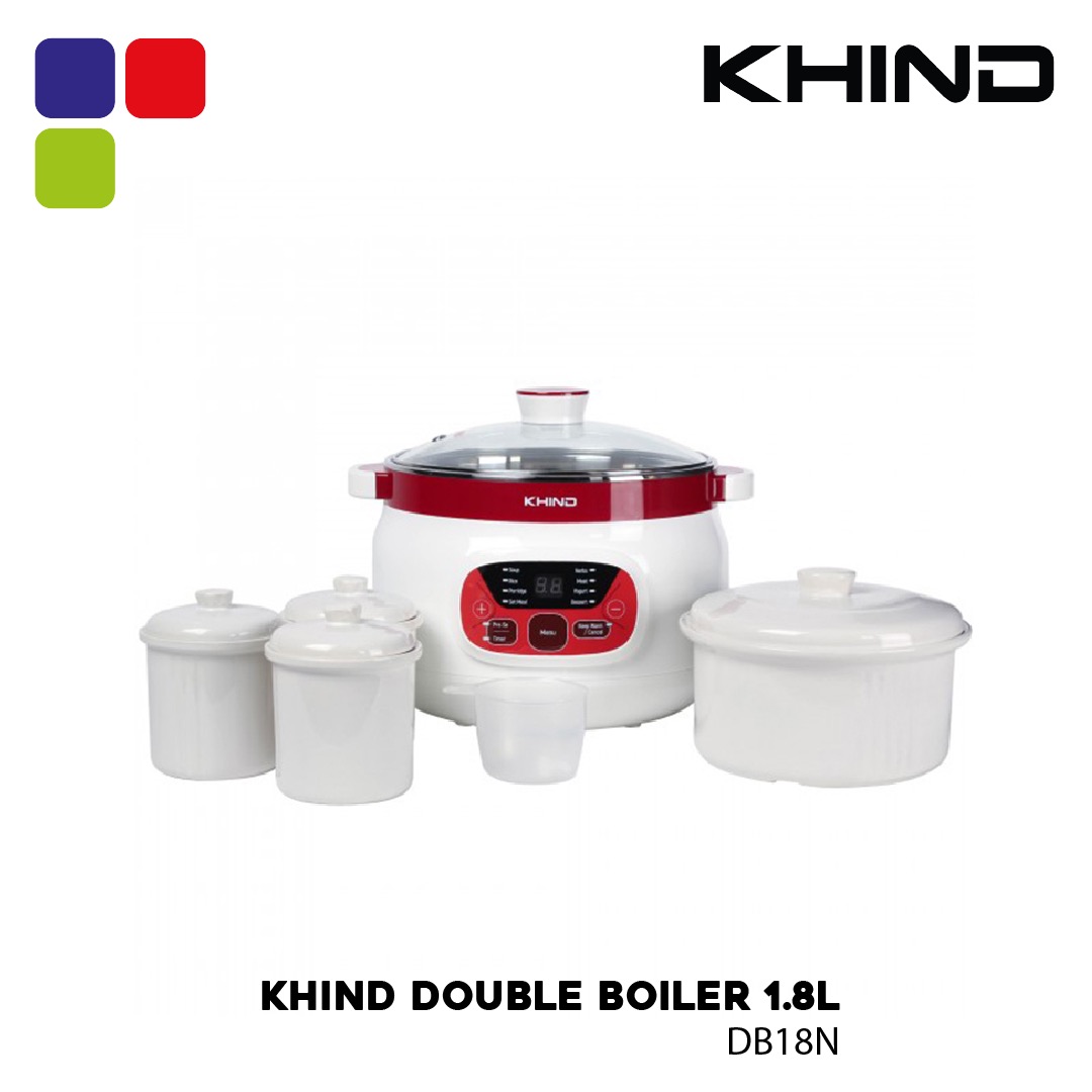 KHIND DOUBLE BOILER 1.8L DB18N Kemudi Timur