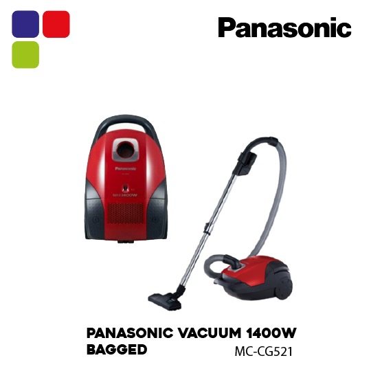 PANASONIC VACUUM 1400W BAGGED MCCG521 Kemudi Timur