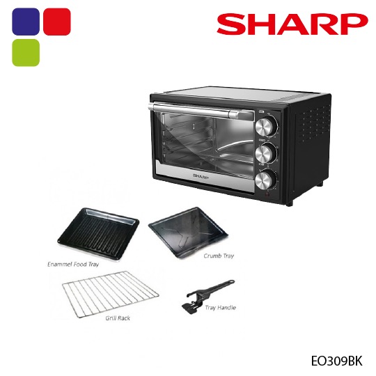 SHARP ELECTRIC OVEN 30L EO309BK Kemudi Timur