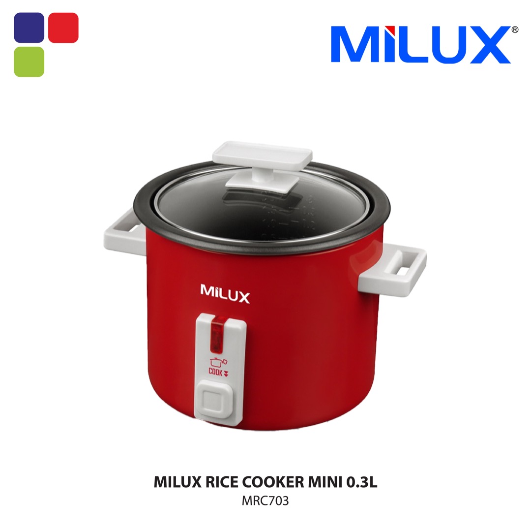 MILUX RICE COOKER MINI 0.3L MRC703 Kemudi Timur