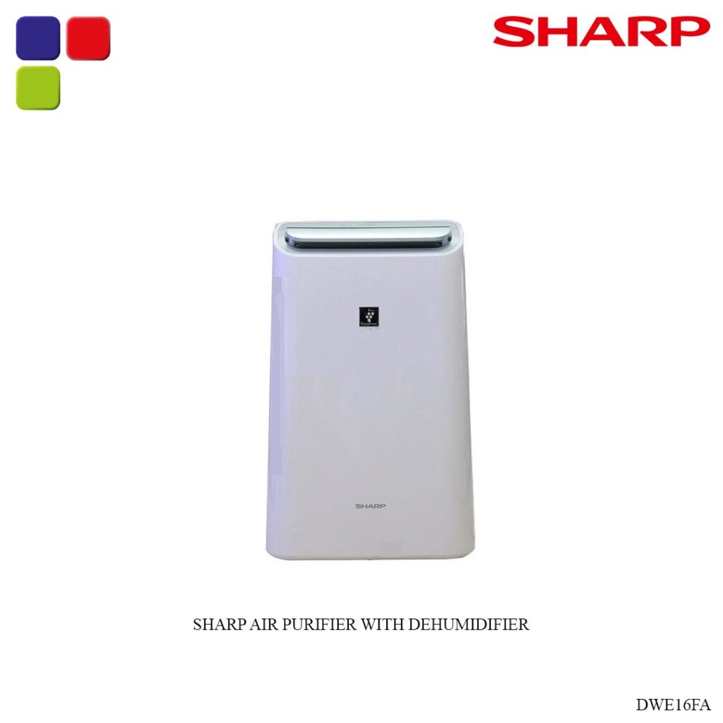 SHARP AIR PURIFIER WITH DEHUMIDIFIERDWE16FA Kemudi Timur