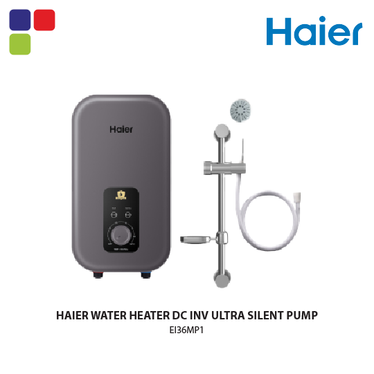 HAIER WATER HEATER DC INV ULTRA SILENT PUMP EI36MP1 Kemudi Timur