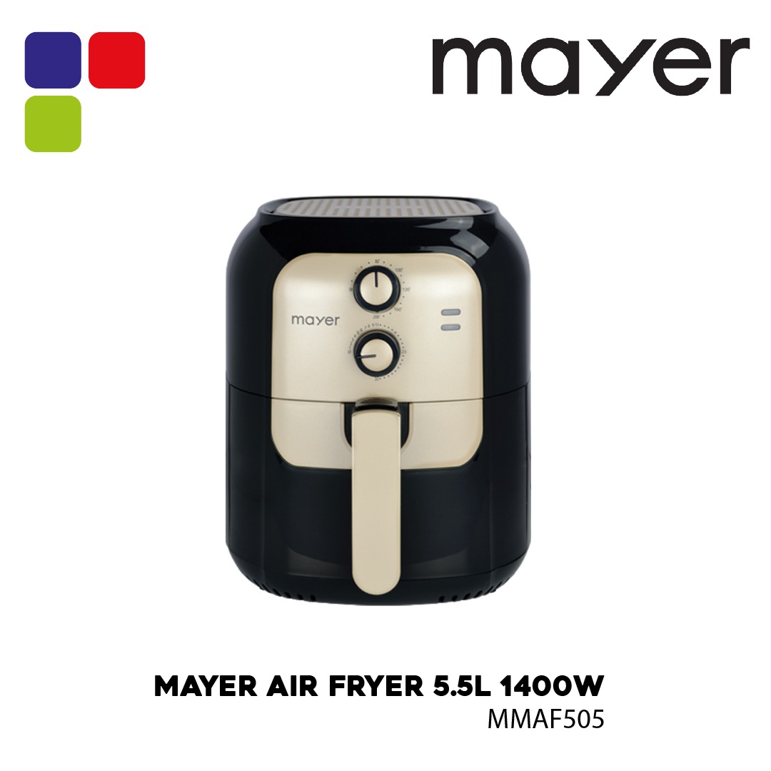 MAYER AIR FRYER 5.5L 1400W MMAF505 Kemudi Timur