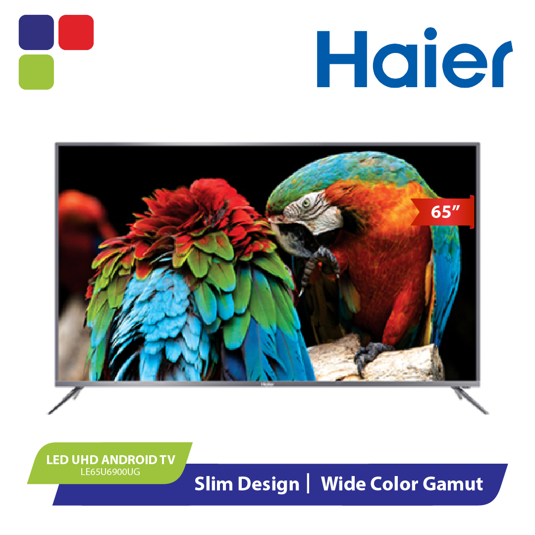HAIER LED 65″ UHD ANDROID LE65U6900UG – Kemudi Timur