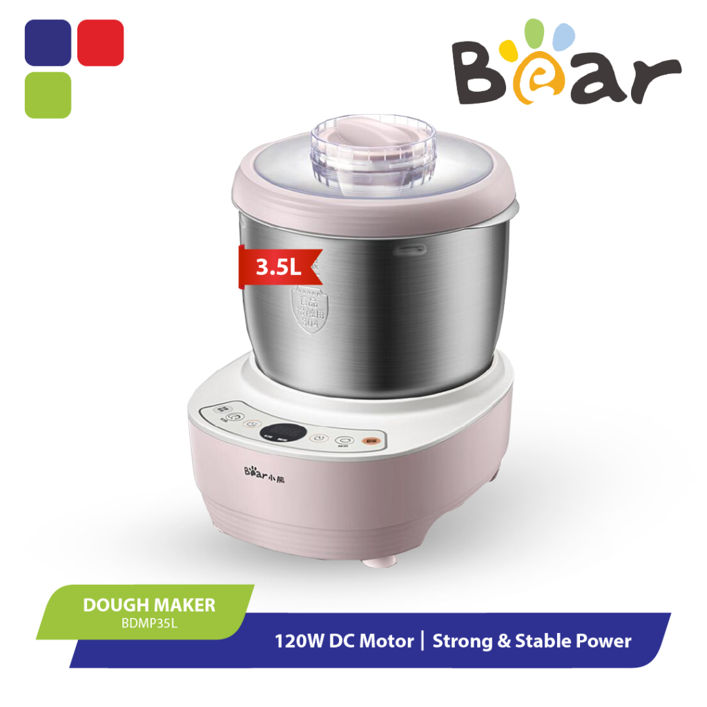 BEAR DOUGH MAKER 3.5L. BDMP35L Kemudi Timur