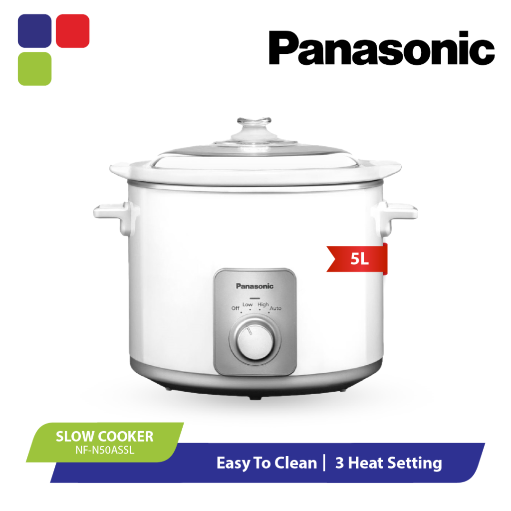 PANASONIC SLOW COOKER 5L NFN50ASSL Kemudi Timur