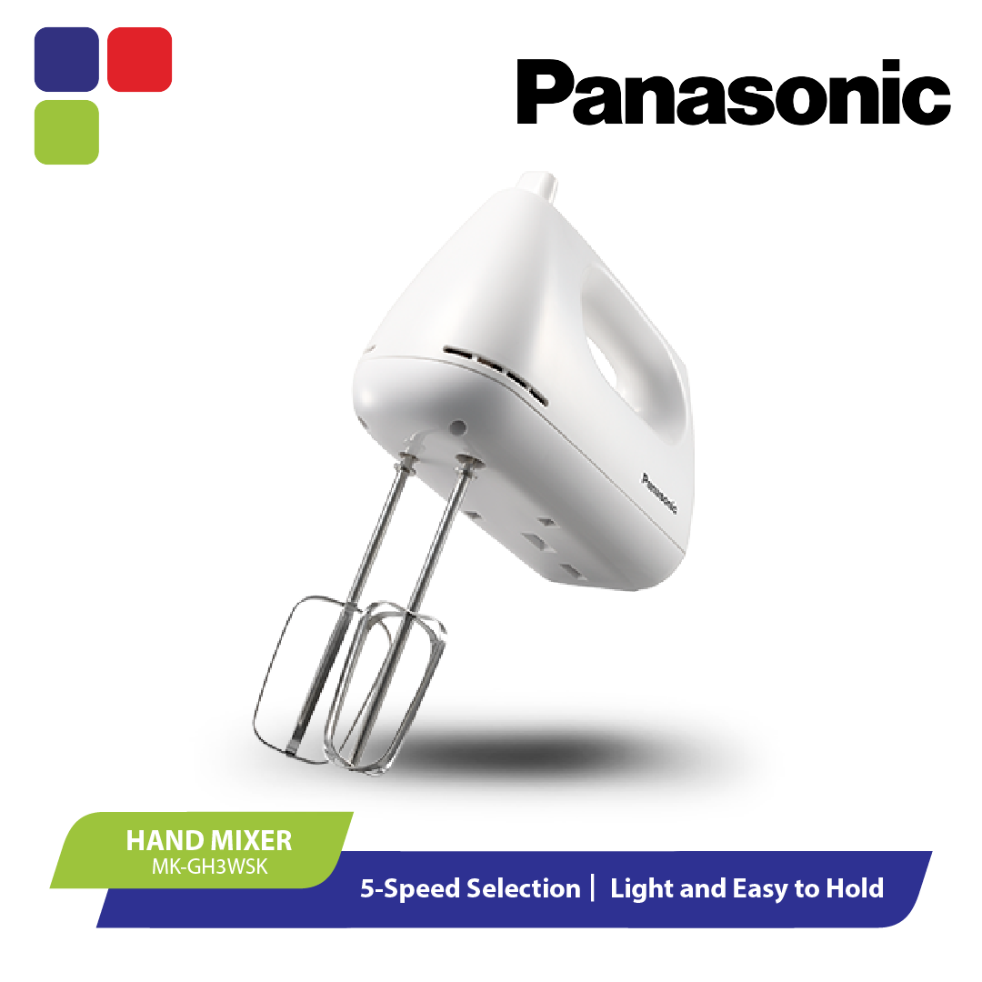 PANSONIC HAND MIXER MKGH3WSK Kemudi Timur