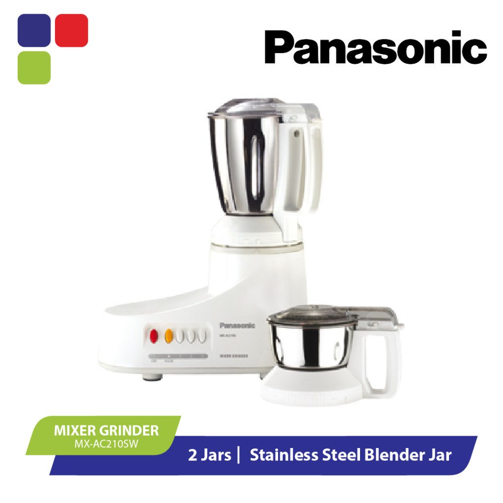 PANASONIC MIXER GRINDER 2 JARSUNBREAKABLE POL [MXAC210SW] Kemudi Timur