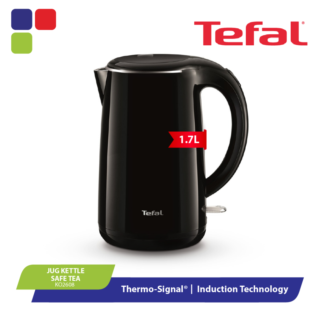 TEFAL SAFE TEA KETTLE 1.7L KO2608 Kemudi Timur