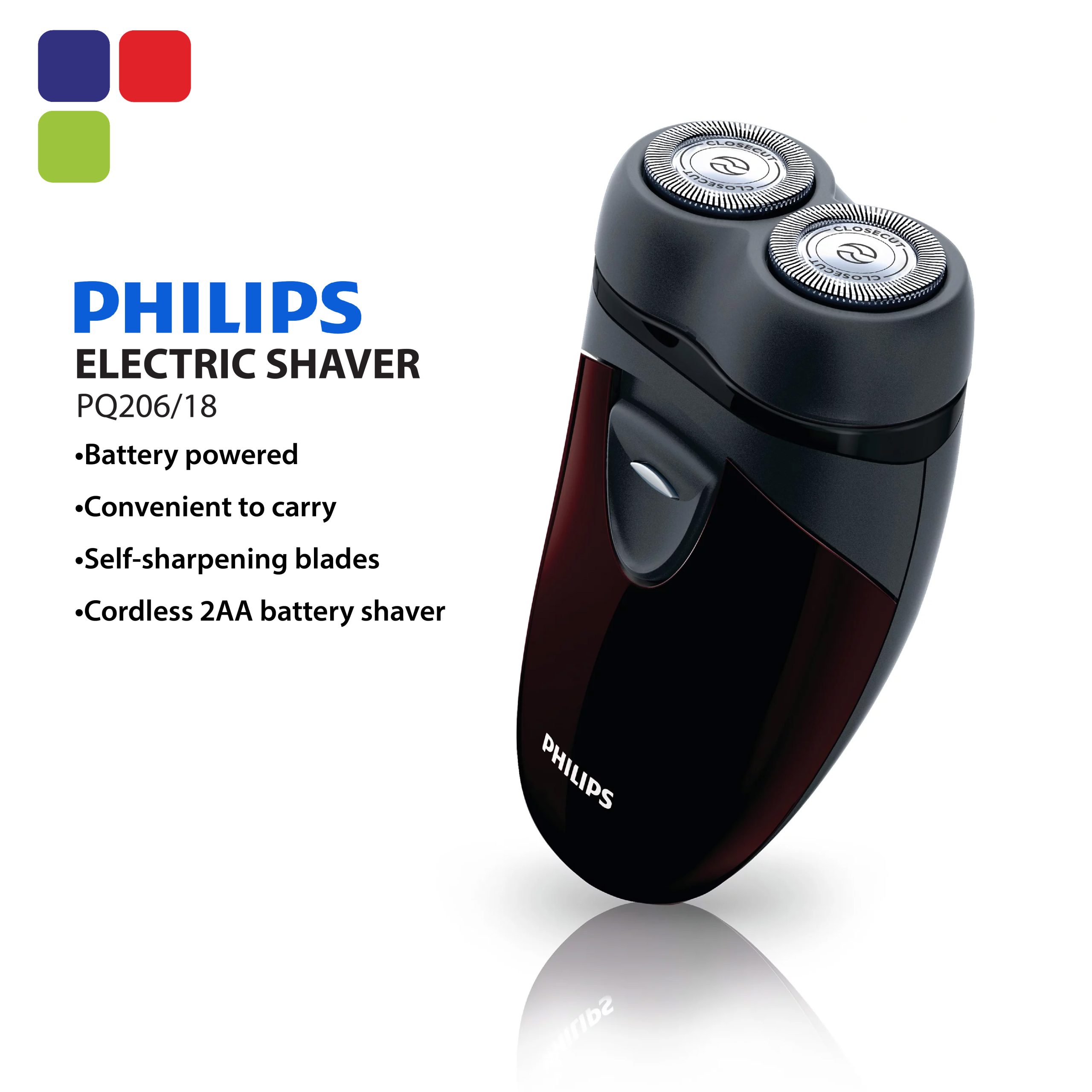 PHILIPS SHAVER BATTERY AA X 2 PQ206/18 Kemudi Timur