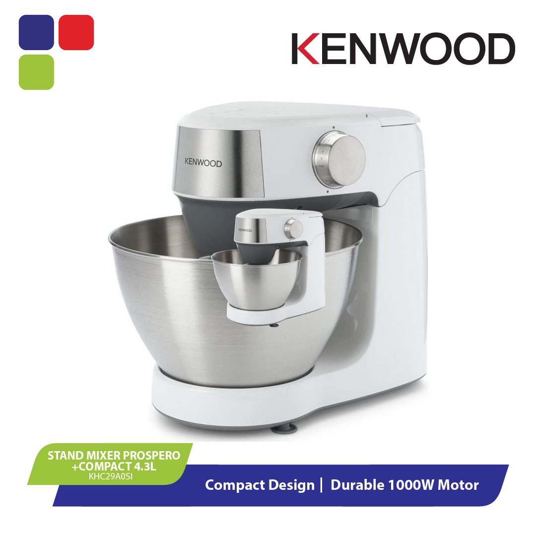 KENWOOD STAND MIXER PROSPERO+ COMPACT 4.3L KHC29A0SI Kemudi Timur